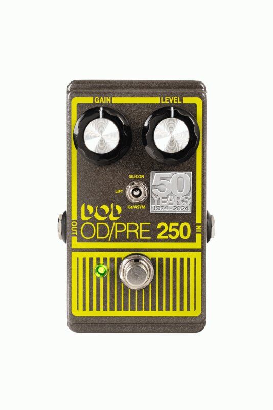 DOD OD250 Overdrive Preamp - 50th Anniversary Limited Edition Pedal