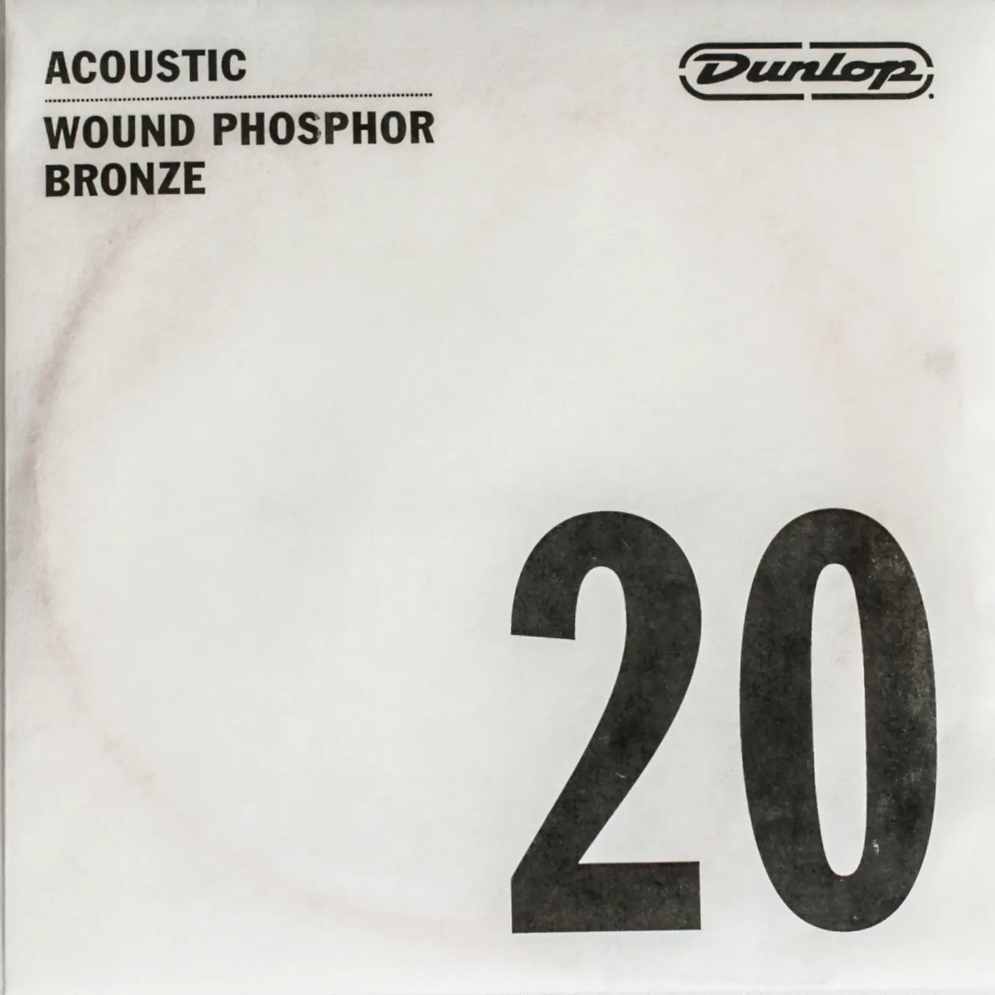 Jim Dunlop Dunlop .020 Phosphor Bronze Acoustic Guitar Single String