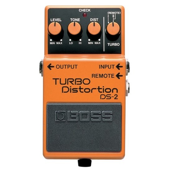 BOSS DS-2 Turbo Distortion Pedal - Classic & Turbo Modes for Versatile Guitar Tones — view 3