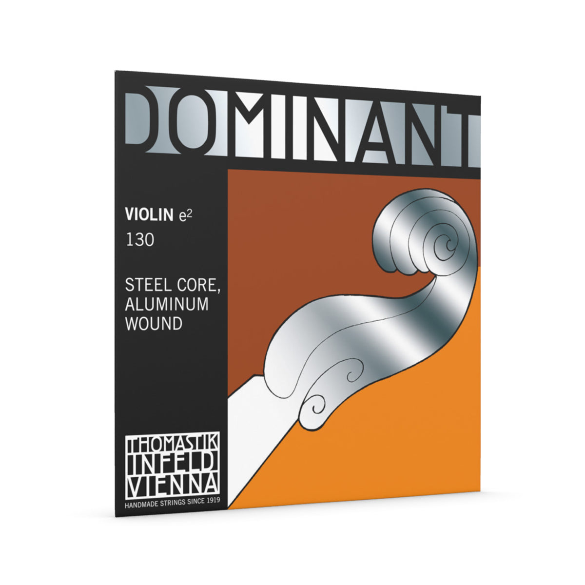 Thomastik 130W Dominant Violin 'E' Weich String - Multi-strand Synthetic Core, Stable Intonation, Available in Various Sizes