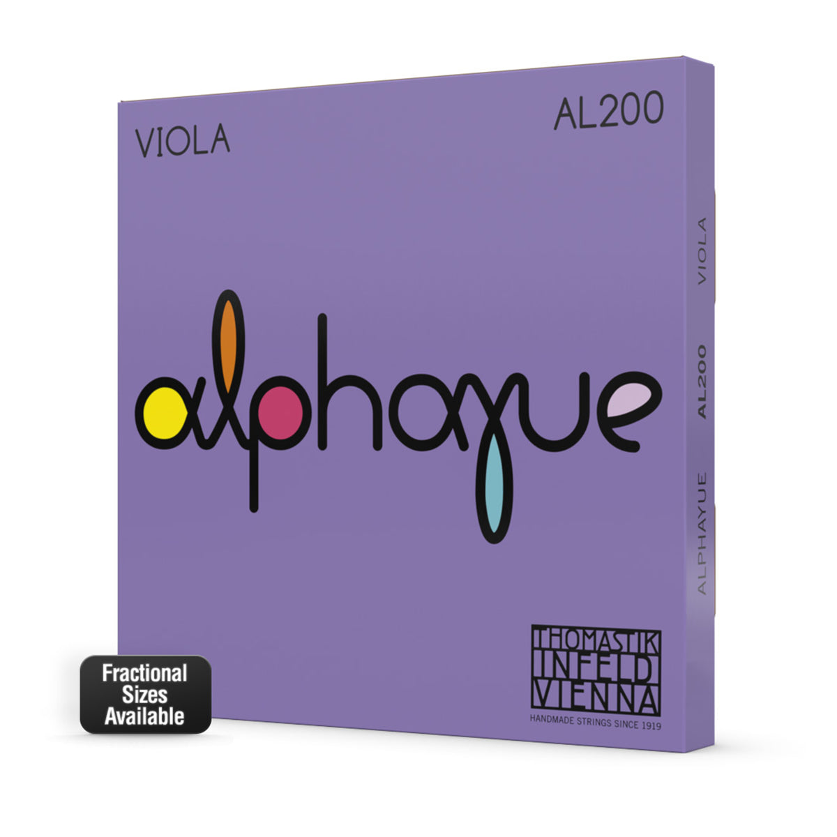 Thomastik AL200.1/8 Alphayue Viola String Set 1/8 Size — view 2