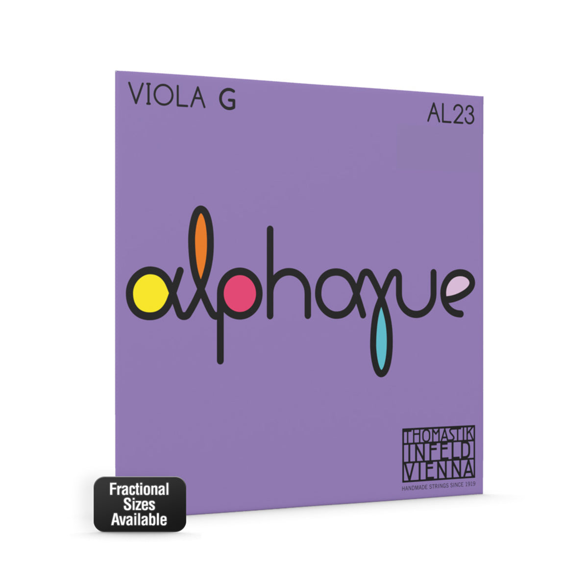Thomastik AL23H Alphayue Viola 'G' String 1/2 Size 13" Medium Synthetic Core Monel Wound