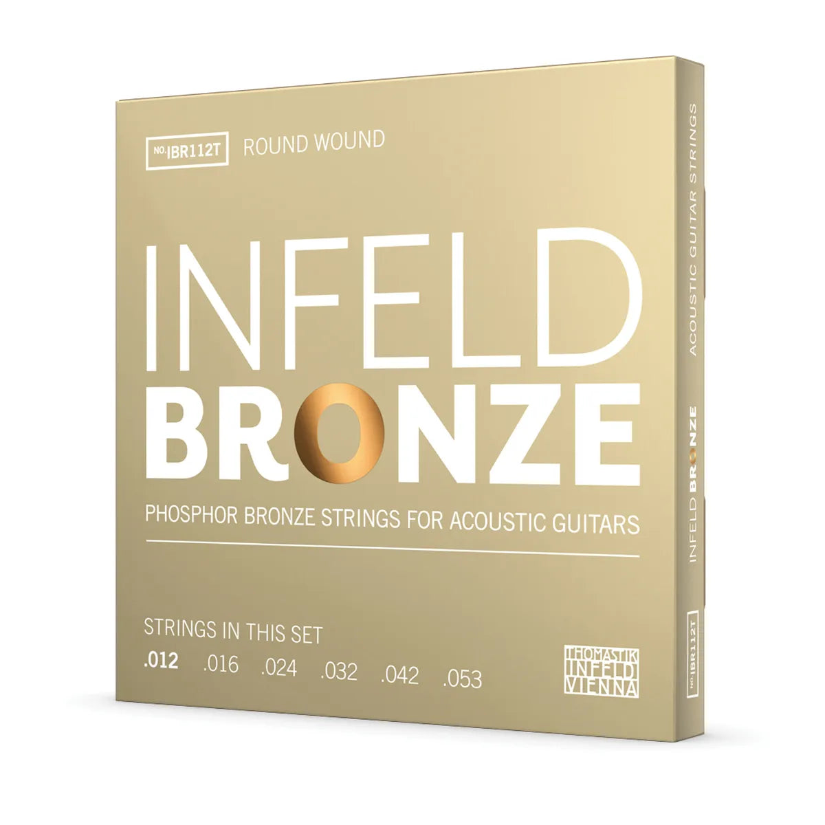 Thomastik IBR112T Infeld Phosphor Bronze Acoustic Guitar Strings 12-53 Set — view 2