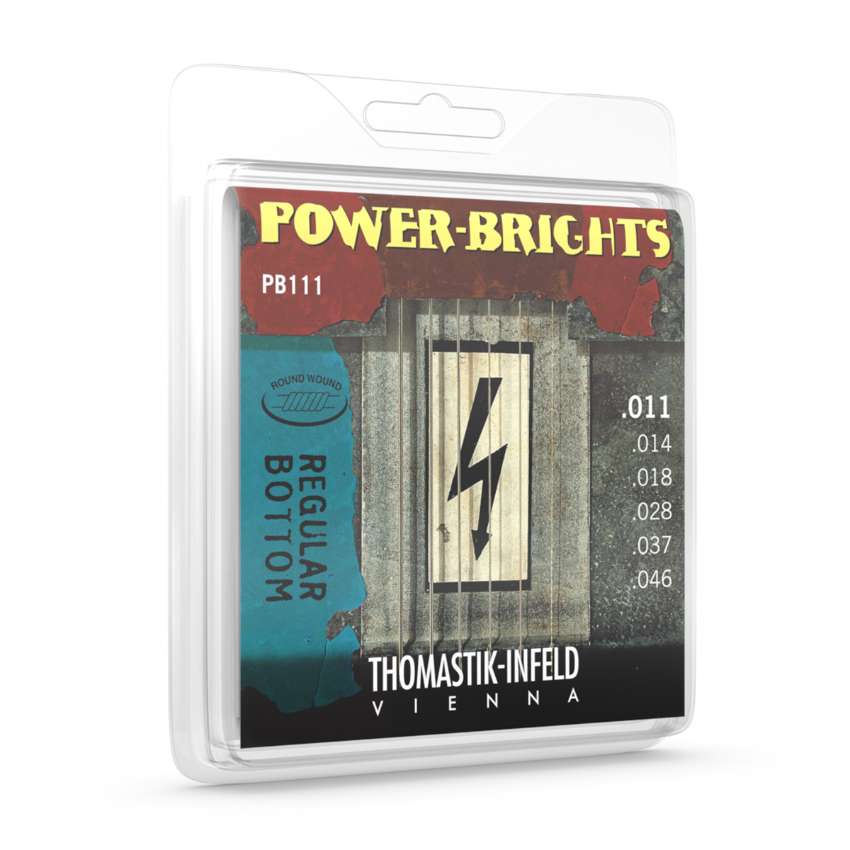 Thomastik PB111 Power Brights 11-46 Electric Guitar Strings Set