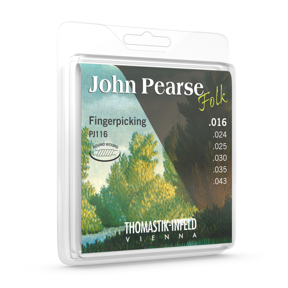 Thomastik John Pearse PJ116 Folk Acoustic Guitar String Set