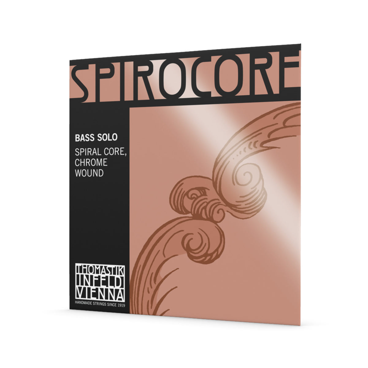 Thomastik S44S Spirocore Bass Solo "D" Extension String 4/4, Medium, Spiral Core, Chrome Wound — view 2