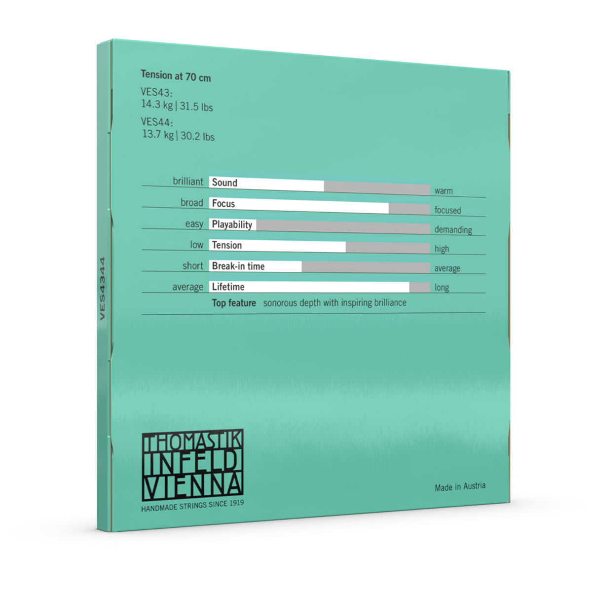 Thomastik VES4344 Versum Solo Cello String Twin Pack 'G' & 'C' — view 3