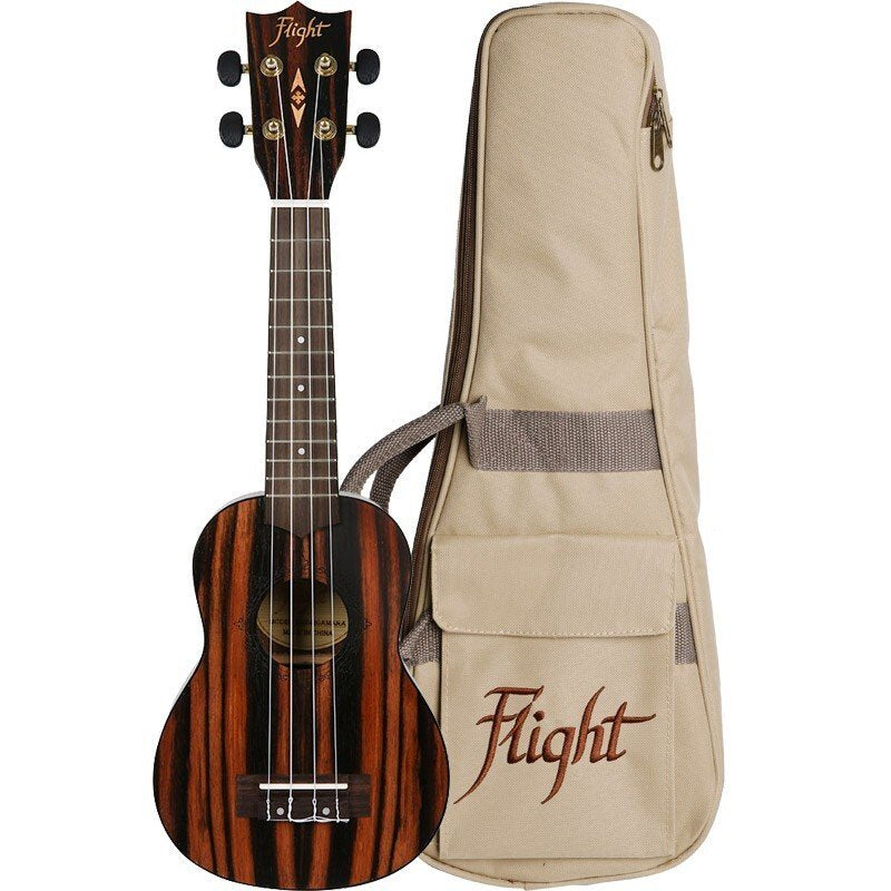 Flight DUS460 Soprano Ukulele Amara with Bag (Flight Supernatural Series)