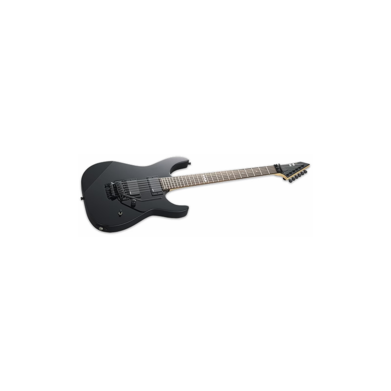ESP E-II M-II NT Neck Thru Electric Guitar Black with EMG Pickups and Floyd Rose Tremolo — view 3