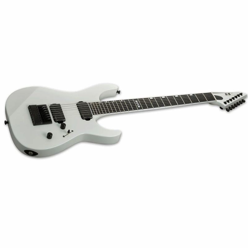 ESP E-II M-II 7B Baritone EverTune Guitar Pearl White — view 3