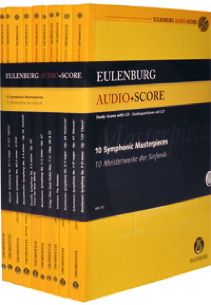 10 Symphonic Masterpieces Study Score Set - Eulenburg