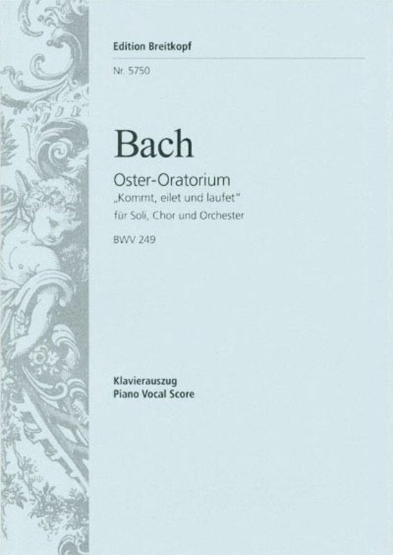Bach - Easter Oratorio Bwv 249 Vocal Score (Softcover Book)