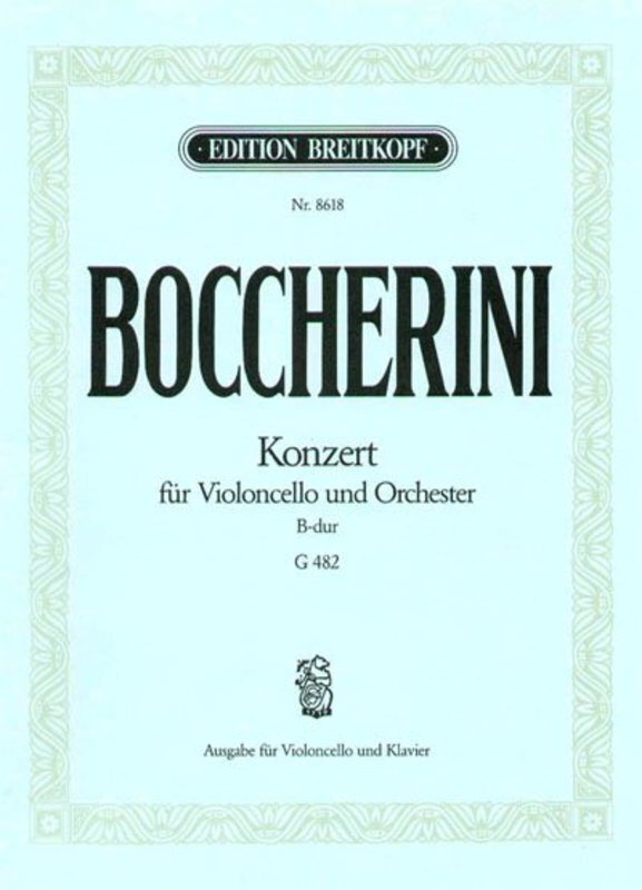 Concerto B Flat Vlc Piano Ed Grutzmacher (Softcover Book)