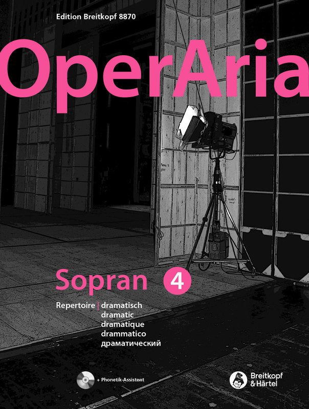 OperAria Soprano Vol. 4 — Dramatic, Book & CD (Breitkopf & Härtel)