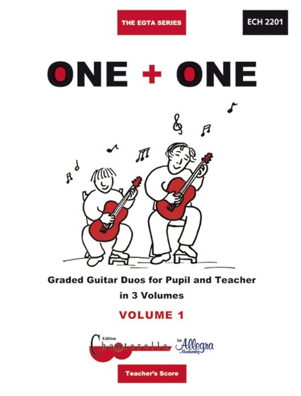 One Plus One Vol 1 Graded Guitar Duos Sc/Pt (Softcover Book)