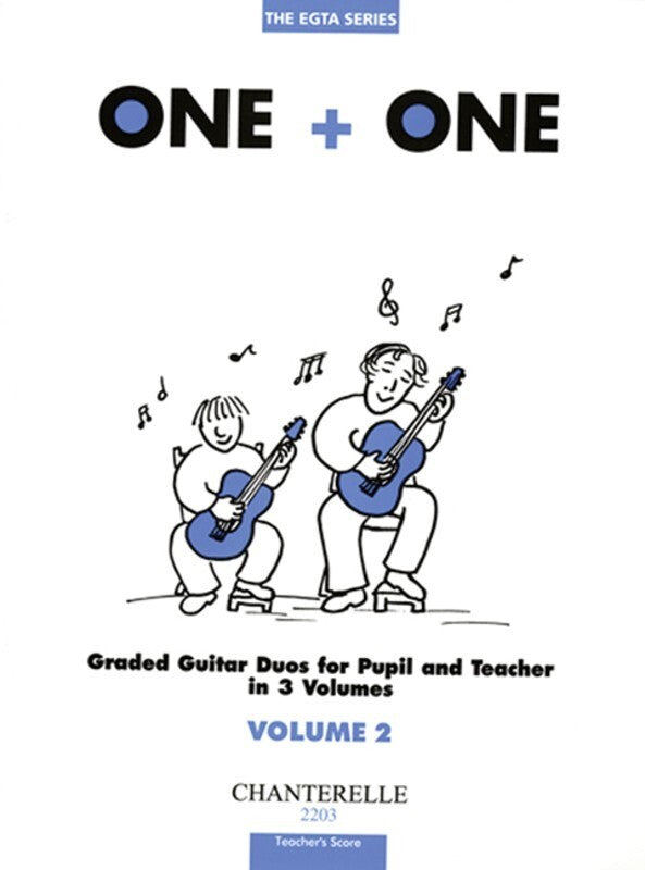One Plus One Vol 2 Graded Guitar Duos Sc/Pt (Softcover Book)