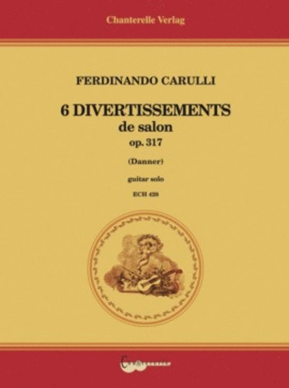 Divertissements Brillants 6 Op 317 Guitar Book