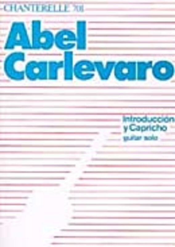 Introduction And Capriccio Guitar Book