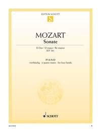 Mozart Sonata D Major K 381 for Piano Duet, Published by Schott Music, 24 Pages, Edited by Monika Twelsiek