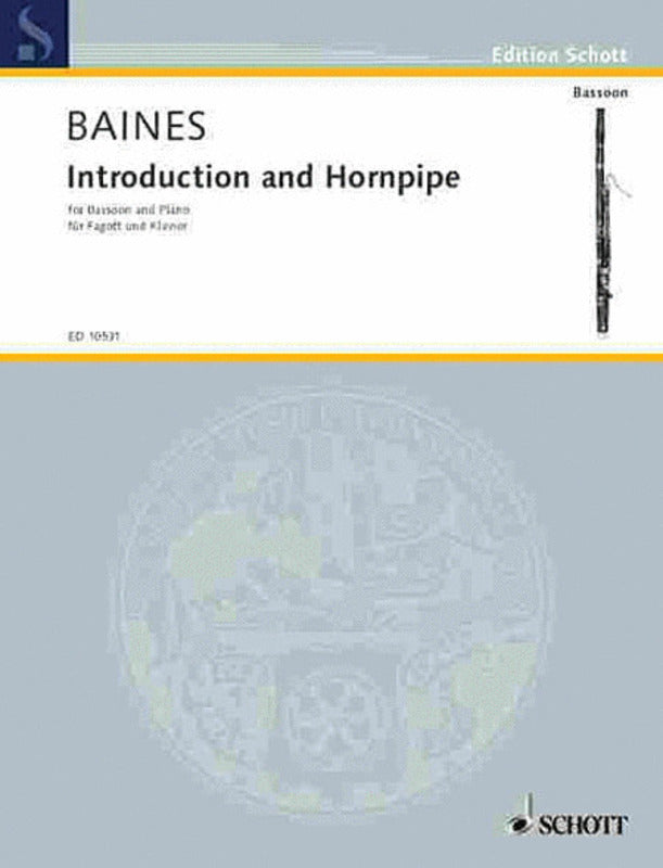 Introduction And Hornpipe bassoon/Piano Book