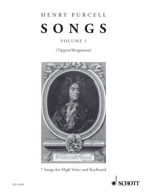 Purcell - Songs Vol 1 High Voice And Piano (Softcover Book)