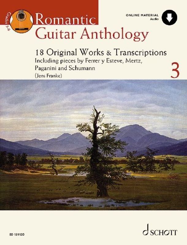 Romantic Guitar Anthology Vol 3 Bk/Ola Sftcvr/Online Audio (Classical Guitar)
