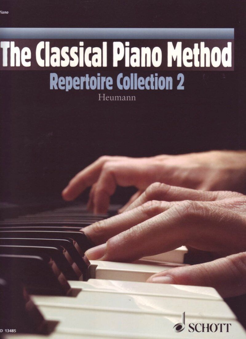 Classical Piano Method Repertoire Collection 2 by Schott Music, 64 Pages, Ideal for Beginners and Returning Pianists