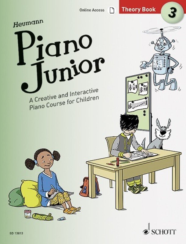 Piano Junior Theory Book/Online Audio Vol. 3 — Piano (Schott Music)
