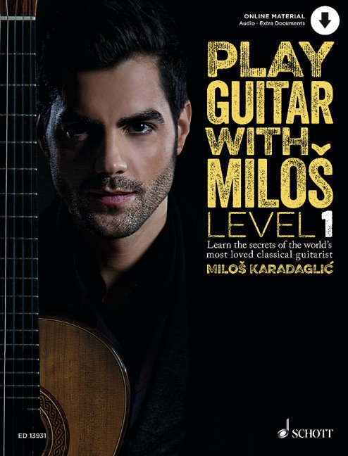 Play Guitar with Milos, Level 1 — Book/Online Audio (Schott Music)