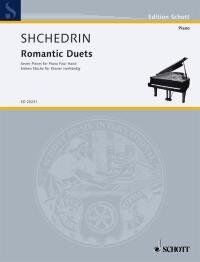 Shchedrin - Romantic Duets for Piano Duet, 7 Pieces, 54 Pages, Published by Schott Music