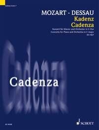 Cadenza Vol. 7 - Piano Concerto in C Major K 467 by Paul Dessau and Wolfgang A. Mozart, 8 Pages, Published by Schott Music