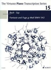 Fazil Say - Fantasia and Fugue G Minor Op. 24 Vol. 15 for Piano Solo