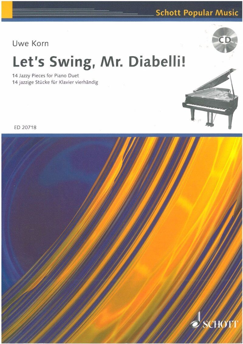 Korn - Let's Swing Mr. Diabelli: 14 Jazzy Pieces for Piano Duet