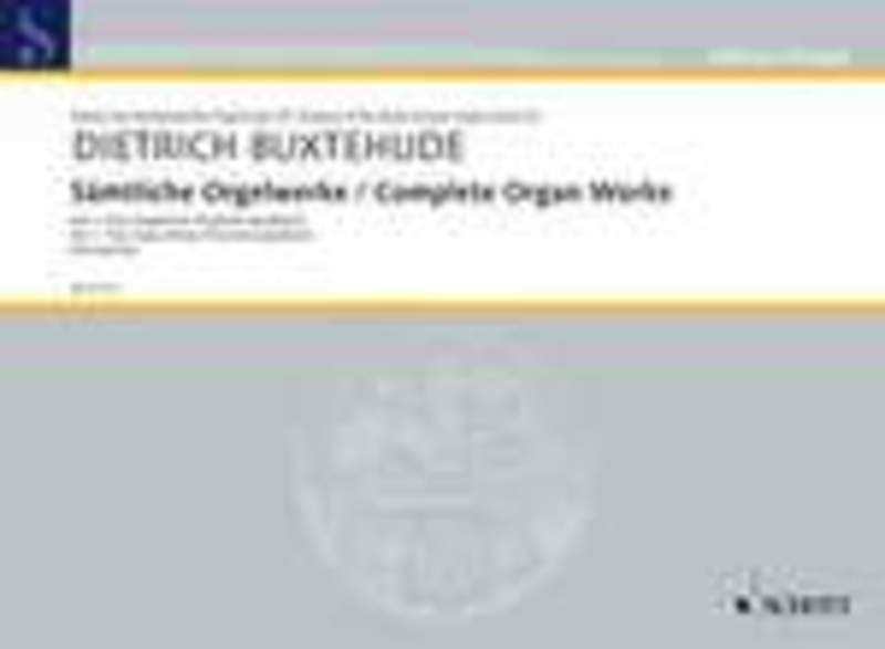 Organ Works Book 1 Buxwv 136 - 153 Urtext Book
