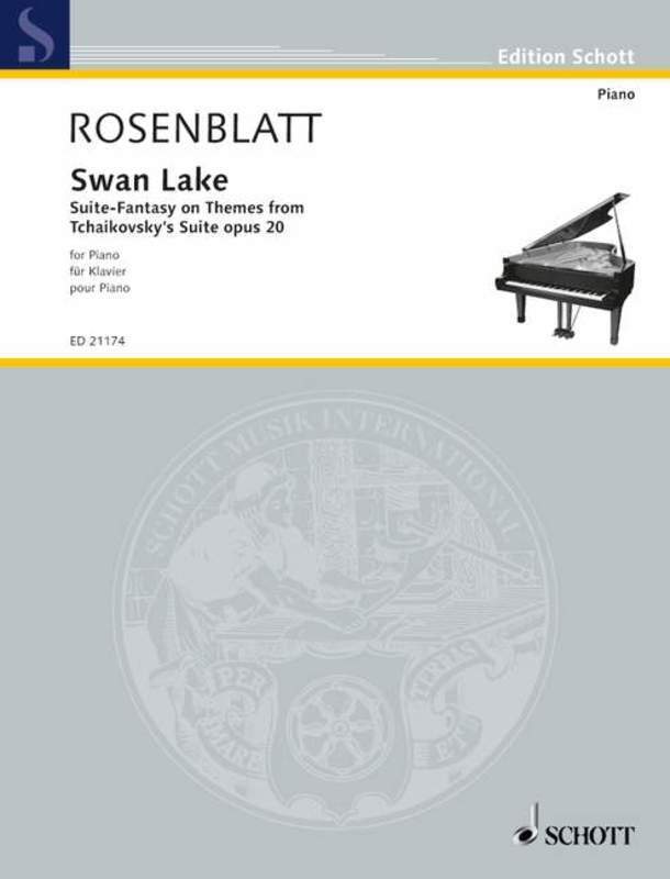 Rosenblatt - Swan Lake Op 20 Suite Fantasy Piano (Softcover Book)