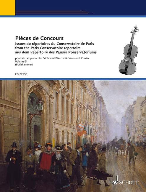 Competition Pieces for Viola & Piano, Vol. 3 (Schott Music)