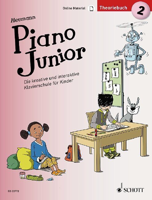 Piano Junior: Theoriebuch 2 Vol. 2 (German Edition)