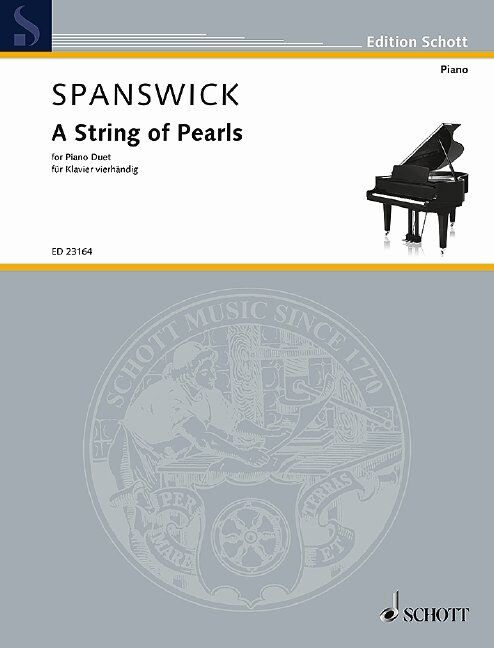Spanswick - A String of Pearls for Piano Duet, 20 Pages, Schott Music