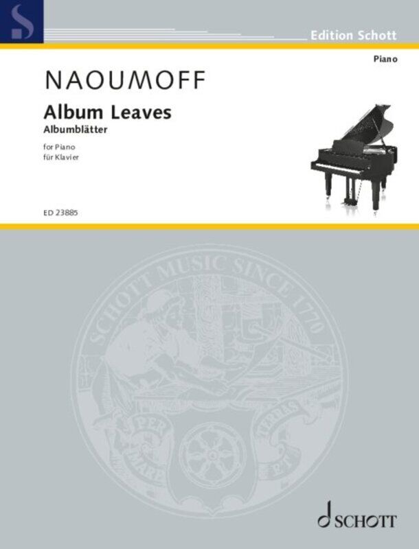 Naoumoff Album Leaves for Piano - 22 Colourful Sheets