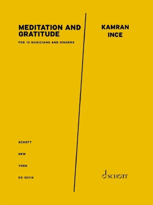 Ince - Meditation & Gratitude 10 Musicians/Singers Score