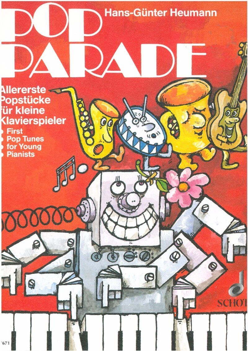 Heumann Pop Parade First Pop Tunes for Young Pianists - Schott Music, 23 Pages, Piano