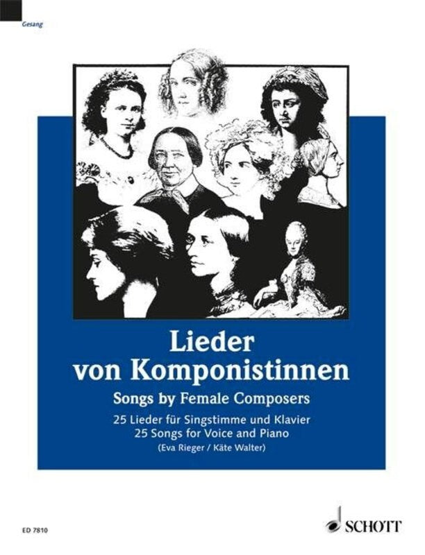 Songs By Female Composers 25 Songs For Voice/Piano (Softcover Book)
