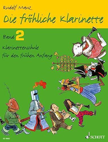 Mauz - Die Frohliche Klarinette Vol 2 Clarinet Method for Beginners