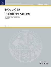 Holliger - Vier Japanische Gedichte for Soprano, Flute, Viola, Harp