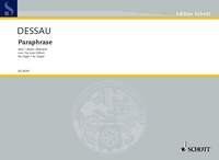 Dessau - Paraphrase About Mariana for Organ by Jean Gilbert, 12 Pages, Schott Music