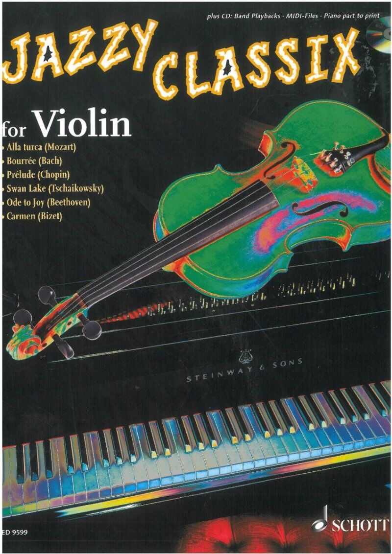 Jazzy Classix for Violin Book with CD