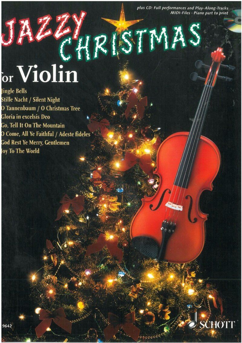 Jazzy Christmas for Violin BK/CD