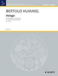 Hummel - Asiago Op. 107B for Percussion and Cello, Schott Music, 16 Pages