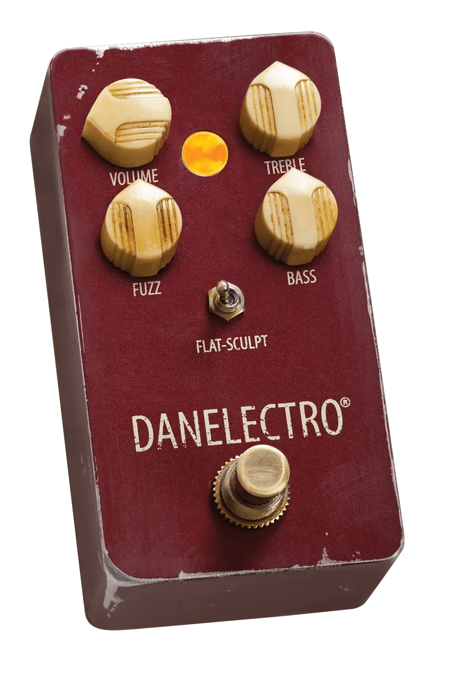 Danelectro Eisenhower Fuzz Guitar Pedal with Octave Effect and EQ