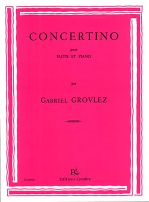 Grovlez - Concertino Flute/Piano (Softcover Book)